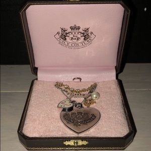 Juicy Couture layered necklace
